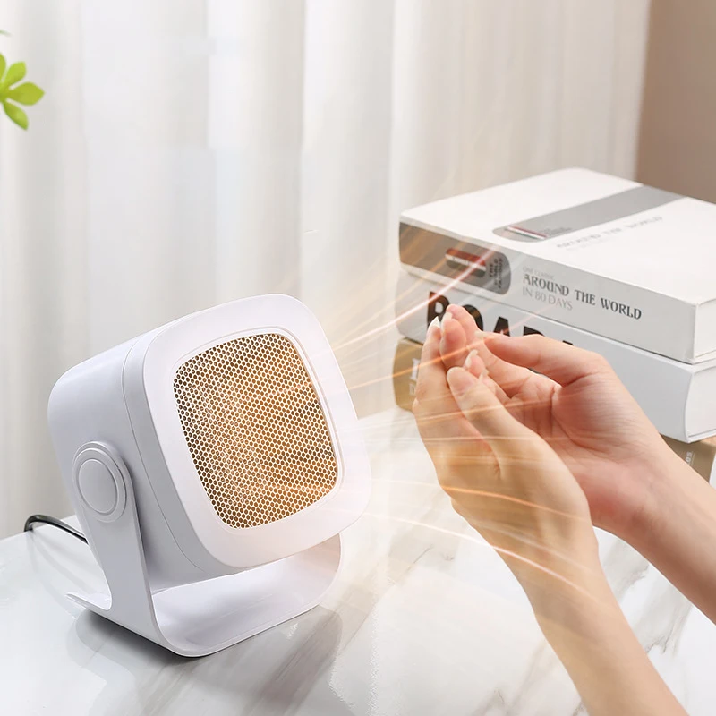 800w Desktop Portable Electric Heater Household Small Warm Air Blower Fast  Heaters Fan For Home Room Office Bedroom Eu Us Plug - Electric Heaters -  AliExpress
