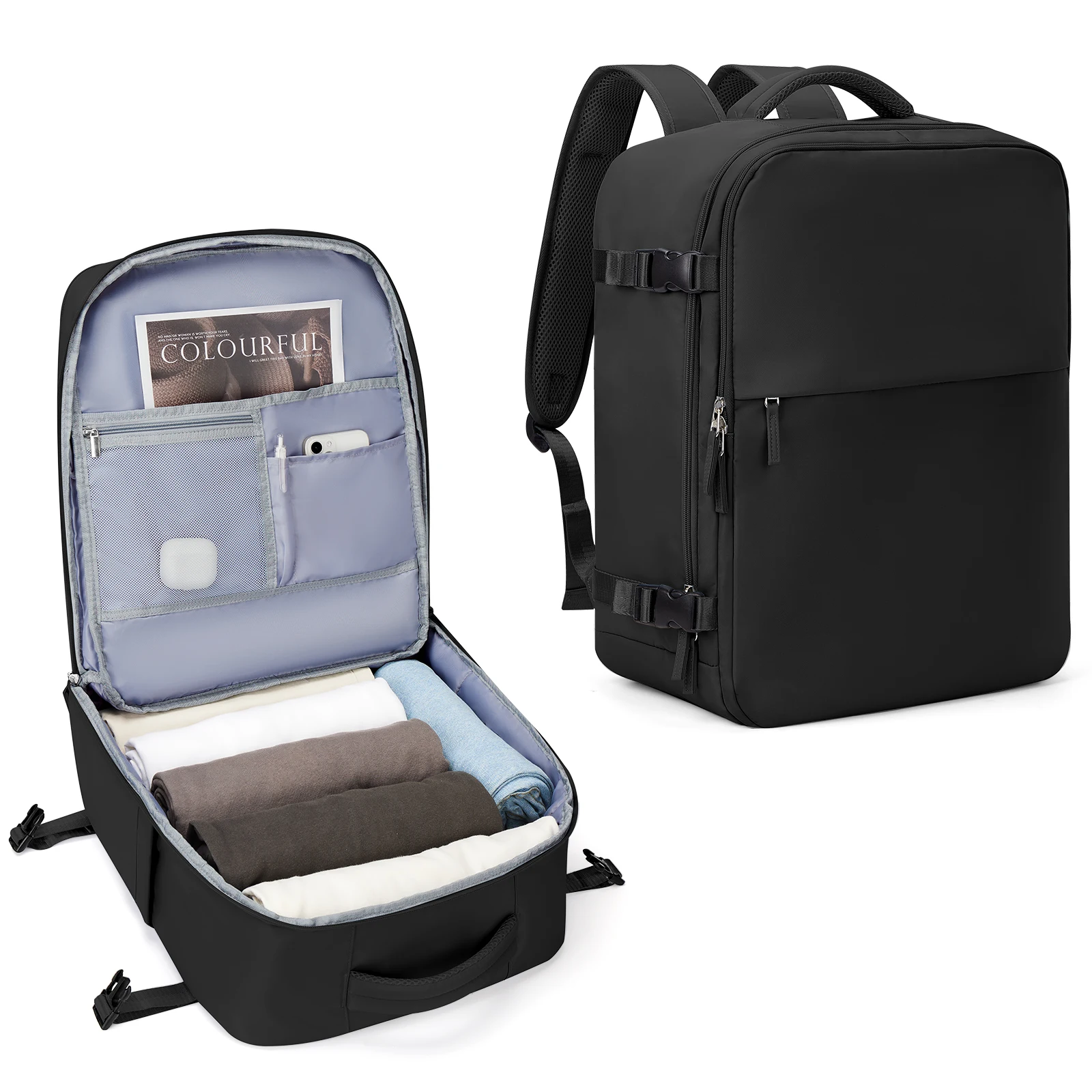 Easyjet Sac Eastpak Cabine Avion Bagage 45x36x20 Easyjet Taille - Main Image