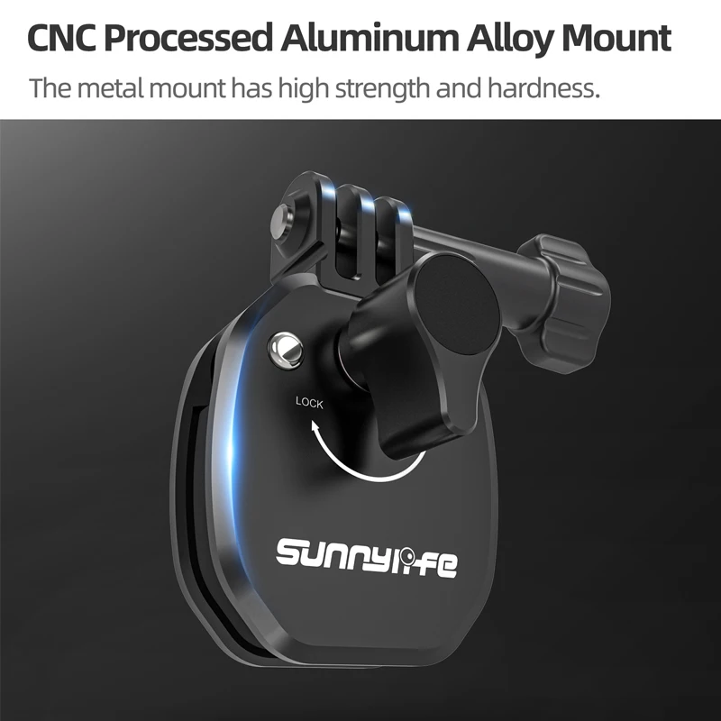 Universal Motorcycle Windshield Clip for DJI Action 5/4 CNC Aluminum Alloy Mount Clamp for Gopro/Insta360 GO3S/Ace pro Camera