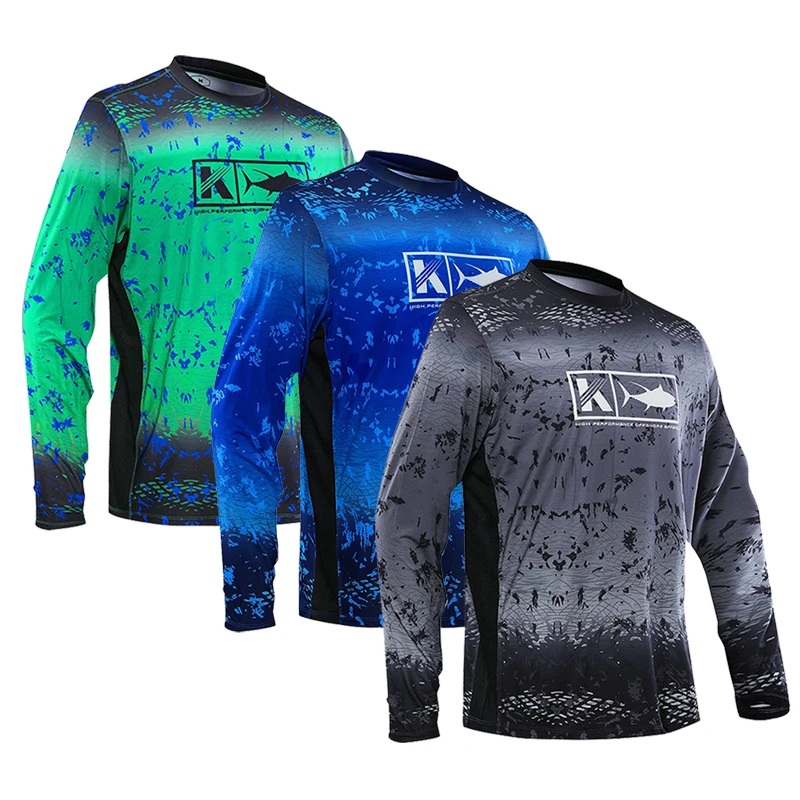

HUK Men Fishing Clothing Hooded Camouflage Performance Shirts Camisa De Pesca Masculina Fishing Sun Protection Breathable Tops