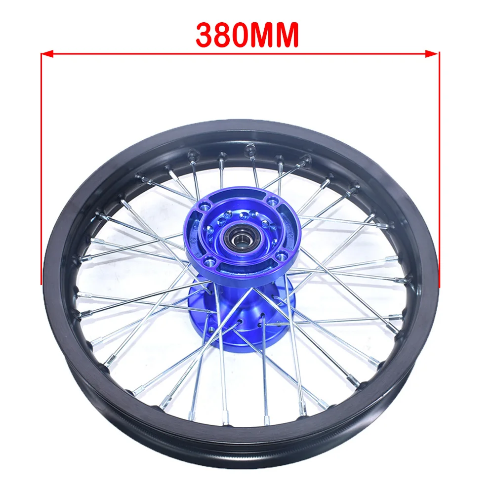 1.60-17 inch 17" Front 1.85-14 inch 14" Rear Rims Aluminum Circle warehouseC Hub For KLX CRF Kayo BSE Dirt Pit Bike Motorcycle - Image 3