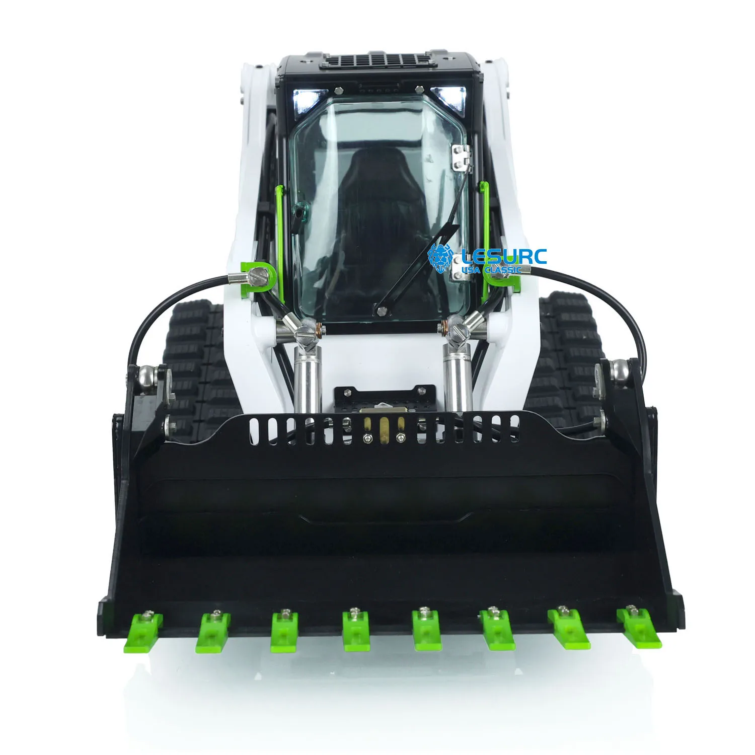 US Stock LESU 1/14 Aoue Lt5 RC Hydraulic Loader Skid-Steer RTR Radio Tracked Car Outdoor Toys Model Gifts THZH1353 5