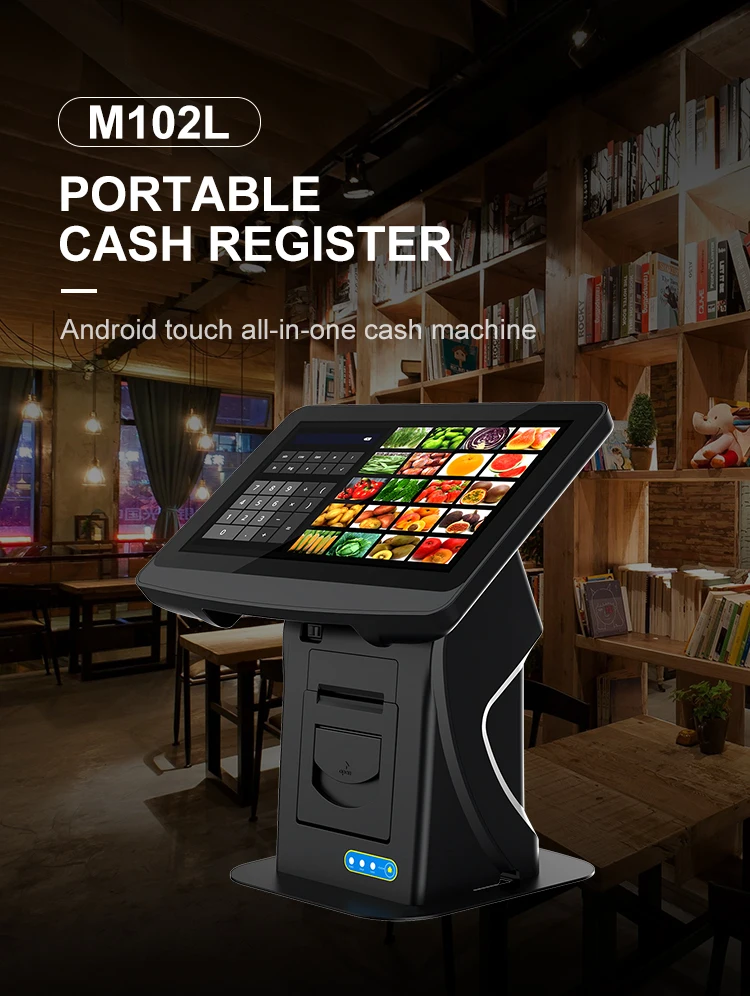 Registratore Di Cassa All-In-One Da 11.6 Pollici Con Stampa, Supermercato Minimarket Catering Terminale Pos Materno E Infantile