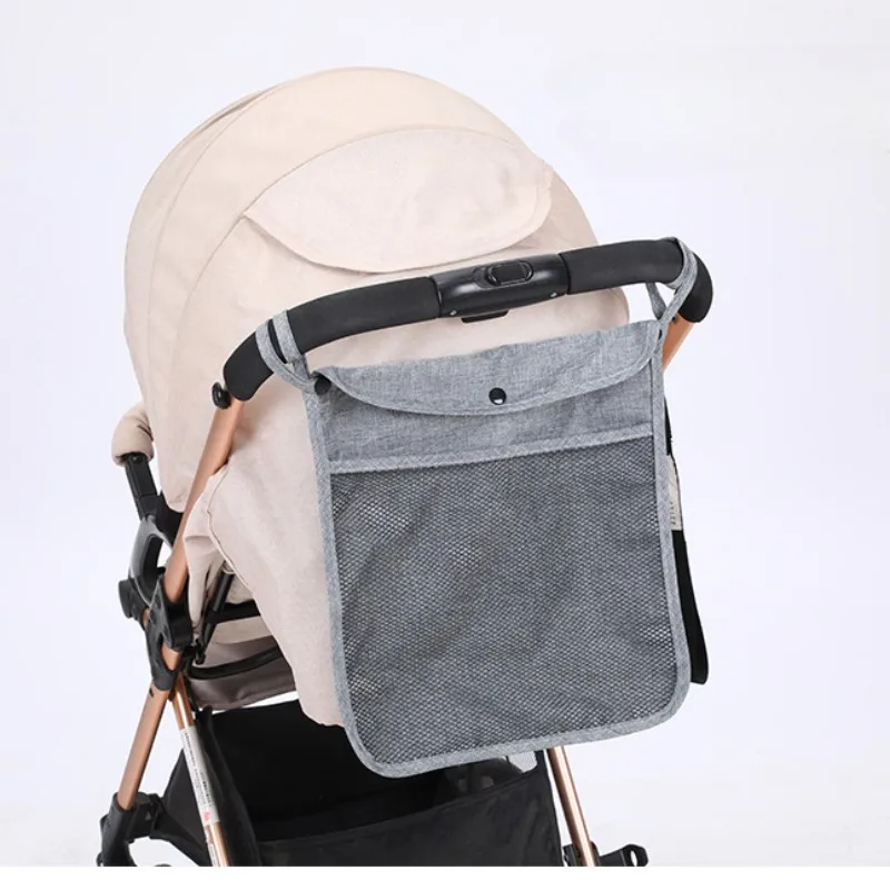 Baby Stroller Hanging Bags Umbrella Storage Bag Pocket Bottle Diaper Bag Large Capacity Children's Cart Mommy Carriage Organizer stroller accessories stroller bag