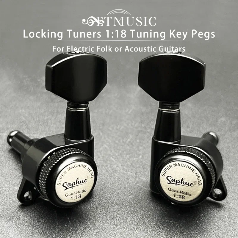 SAPHUEGuitarLockingTuners118LockStringTuningKeyPegsMachine