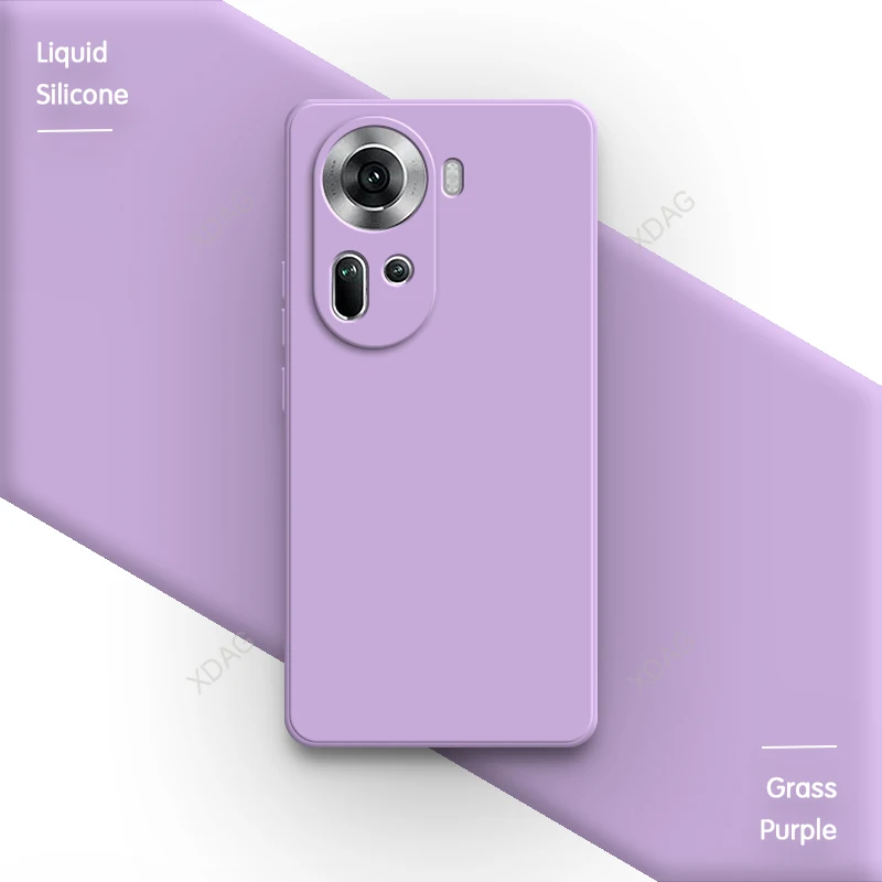 Premium Silicone Soft Liquid Candy Phone Case - Internal Flocking Back Cover Shell