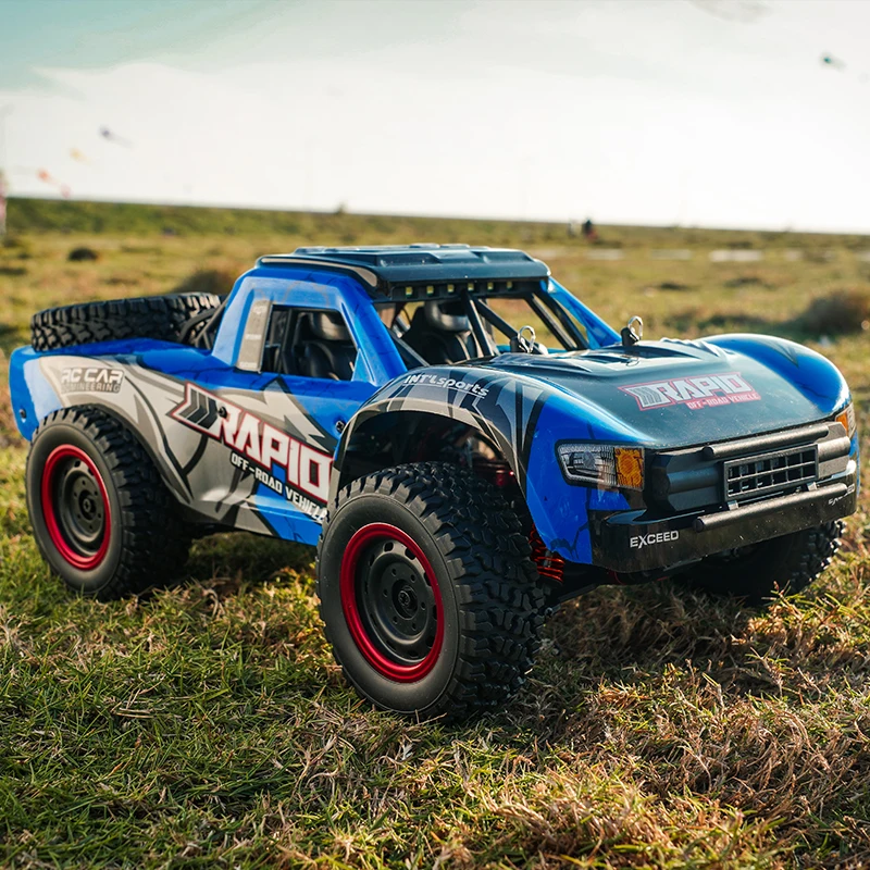 JJRC Q130-A RC Car 2.4G 4WD 48km/h 1:14 High Speed Drift Car Desert Pull  Off-road Truck Vehicle Gift Toys RTR for Children Kids