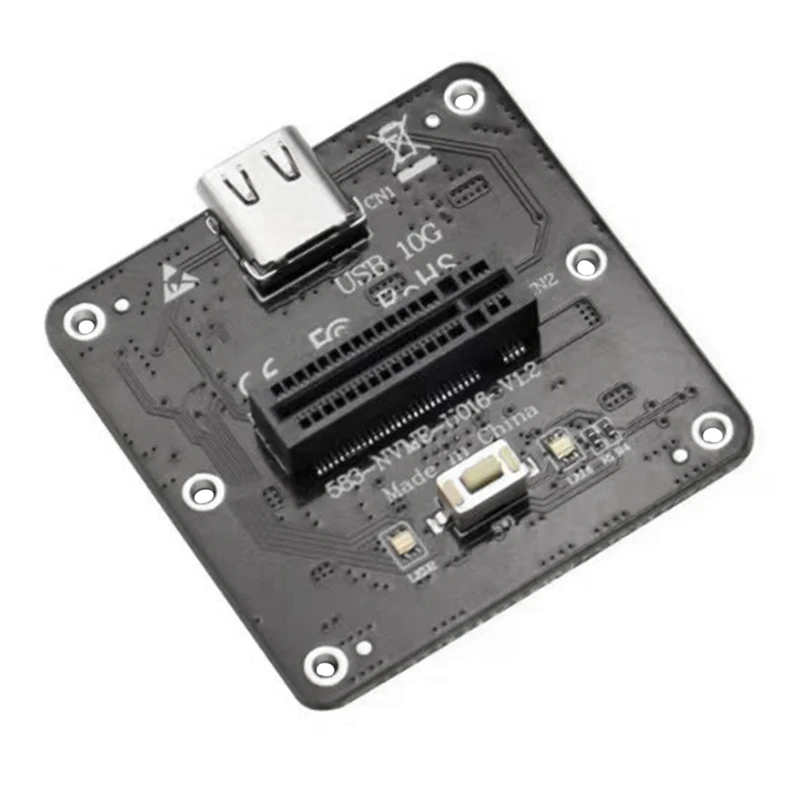 

M.2 NVME на USB 3.1 фотоадаптер карта памяти exsopn плата JMS583 поддержка NGFF протокол Type-C USB3.1 Gen2 1000 + МБ/с скорость