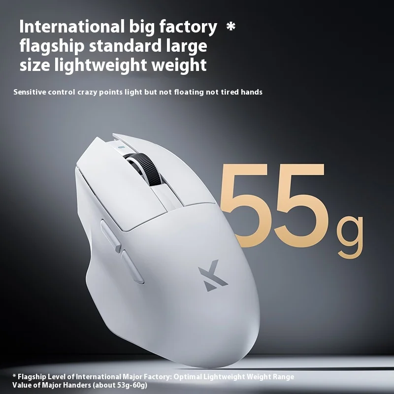 Original Mchose G7 Wireless Gaming Mouse Bluetooth Tri-Mode PAW3311 Lightweight Large Battery Ergonomic For PC Laptop FPS Office
