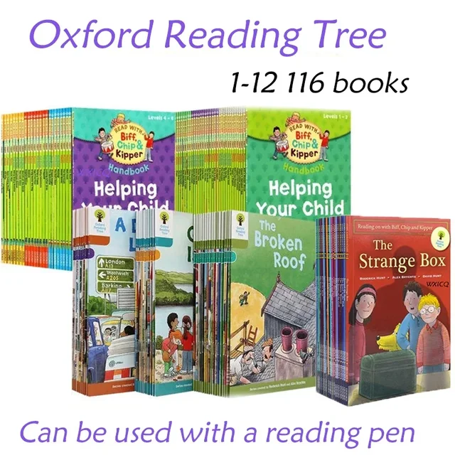 Oxford Reading Tree For Child English Stori Book Little Reading Series Books Mark Book For Support Reading Pen