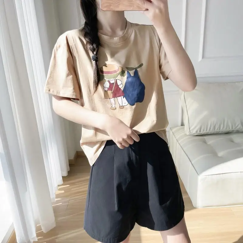 Pregnant Women Summer Maternity T Shirt Casual Breastfeeding Clothes Nursing Horizontal Zipper Lactation Top Soft Cotton 3XL 6