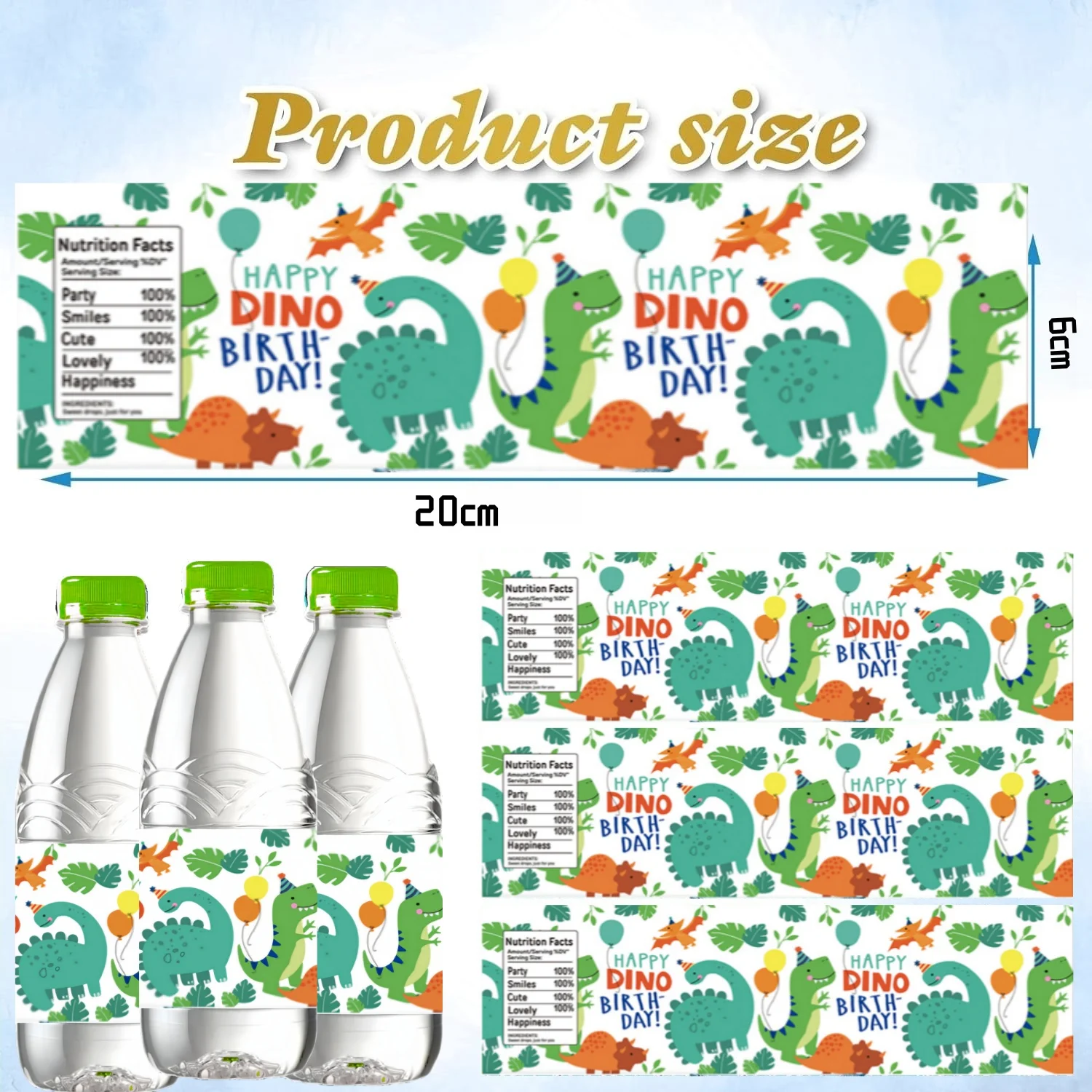 10/20/30pcs Cartoon Dinosaur Water Bottle Labels Party Decor Dinosaur Stickers Wedding Birthday Anniversary Kids Party Supplies - AliExpress 10-20-30pcs-cartoon-dinosaur-water-bottle-labels-party-decor-dinosaur-stickers-wedding-birthday-anniversary-kids-party-supplies-aliexpress
