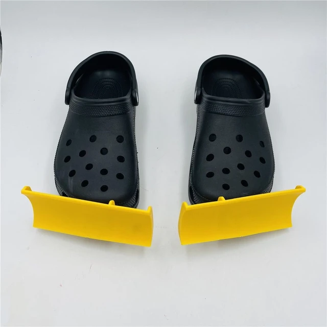 Custom 3D Printed Croc Charm Pow Plow Pair Croc Jibbitz Shoe Charm- FREE  SHIP