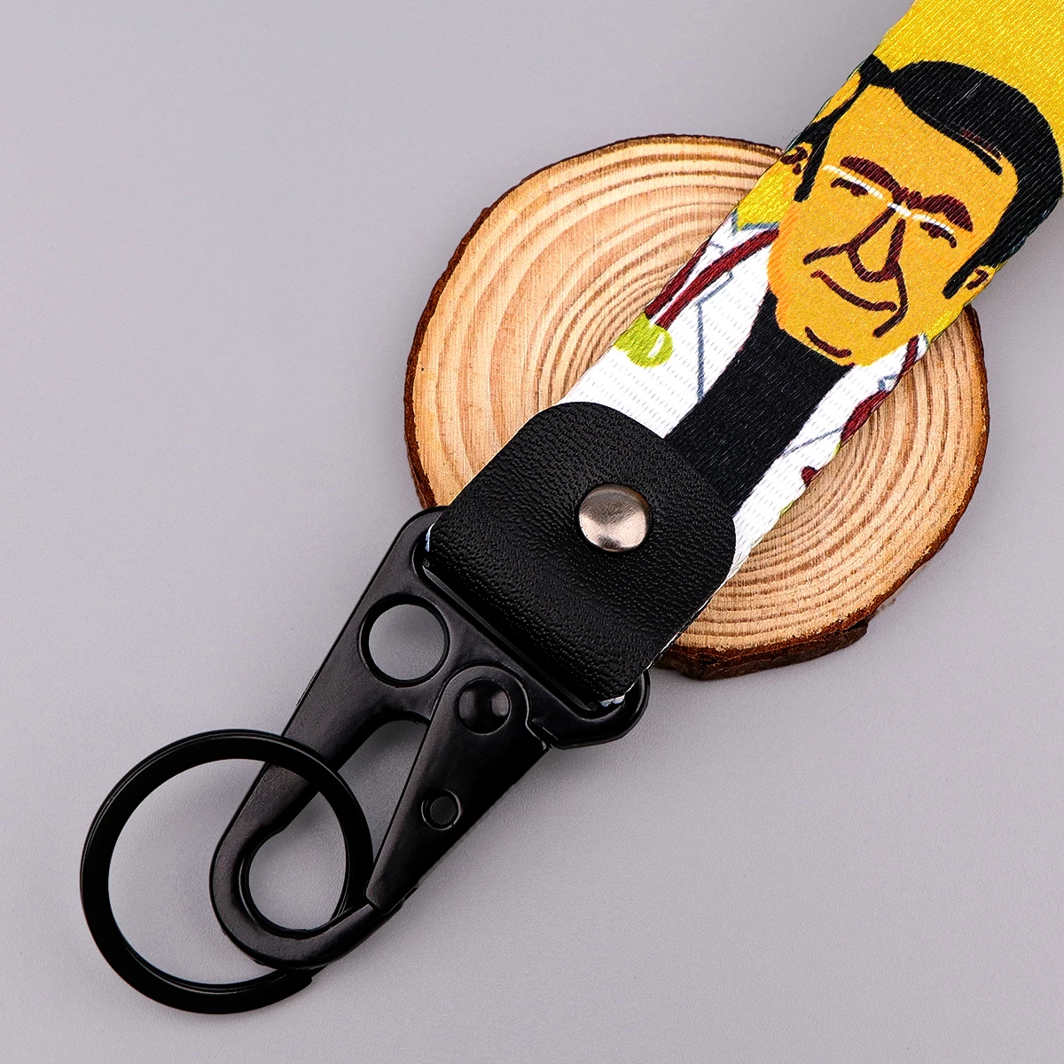 닥터 쿼츠 이글 비크 키체인 페미니즘 숏 랜야드 폰 스트랩 배지 홀더 USB 휴대용 키 랜야드