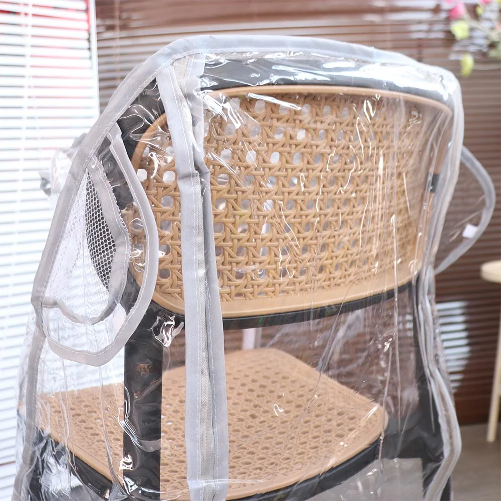 Transparent Baby Umbrella Stroller Rainproof Cover Waterproof Windproof Pocket Stroller Rain Cover Nobstructed View Travel