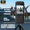 4K WiFi Anti-shake Action Camera Dual Screen 30m Waterproof Touch Screen Sport Camera for Travel Video Recorder Diving Bodycam 2