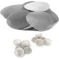 50PCS 1/2 inch Stainless Steel Pipe Filter Screens for Arizer Solo 2 Air 2 1