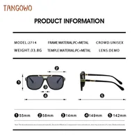 Lunettes de soleil TANGOWO pour hommes, livraison gratuite, lunettes de soleil de luxe pour hommes et femmes, verres de créateur, nouveauté en lunettes pour hommes et femmes 5
