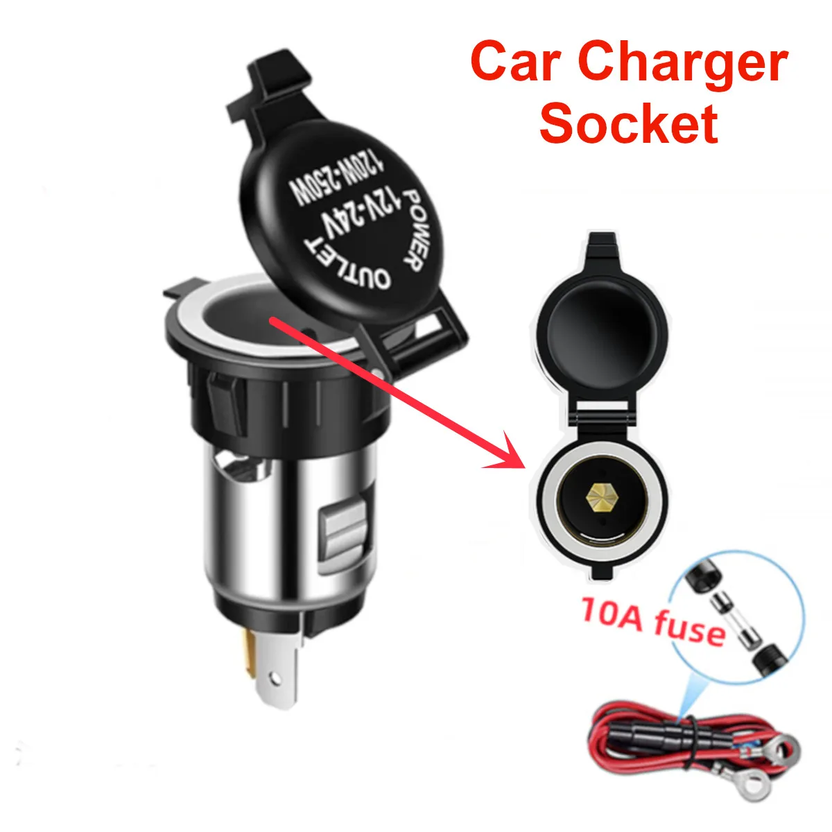 Prese di alimentazione per auto 12V 253312923R