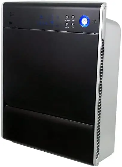 

5-Stage Ultimate HEPA & CARBON Air Purifier. Includes a Washable Antimicrobial Prefilter, a 2-stage H13, 99.97% TRUE HEPA fi Ess