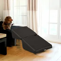 Pet Ramp Dog Lightweight Portable Design Reusable & Dogs Supplies Sturdy Climbing Aid Ideal For Bedside Hand Painted Pethouse 3