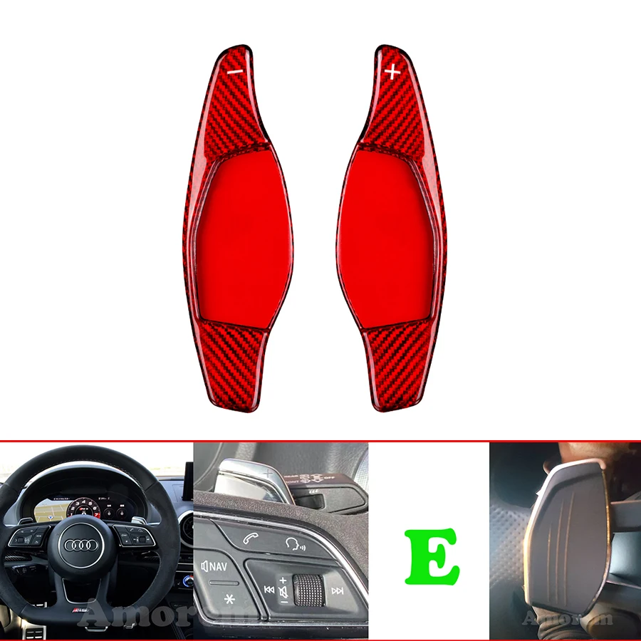 【送料無料】アウディ カーボンファイバー SLINE RS ギアシフト 装飾 アウディ A4 A5 A6 A7 Q5 S6 S7 Q7 969 アウディ カーボンファイバー SLINE RS ギアシフト 装飾 アウディ