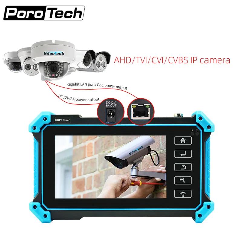 New Cctv Camera Tester Monitor Kit 