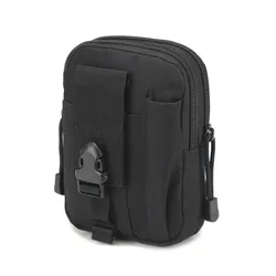 Tactical Waist Pack with Molle Attachment (Black)