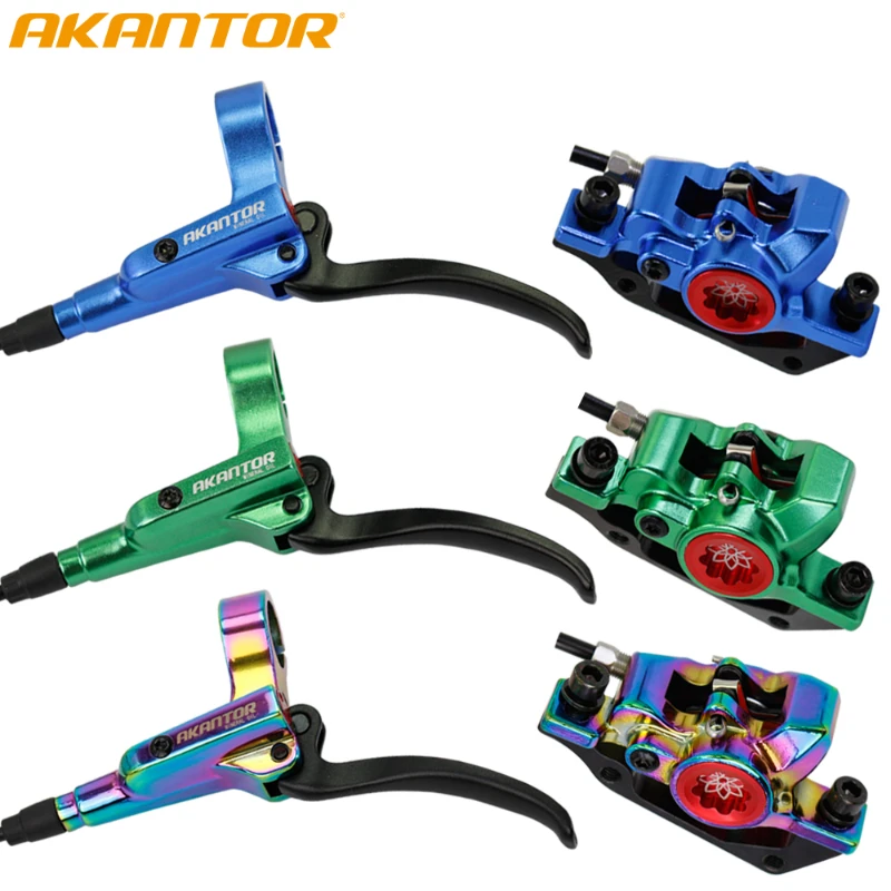 MTB Mountain Bike brake Front Rear Disc Brake 800mm 1400mm Bicycle Hydraulic Oil Disc Brake Set