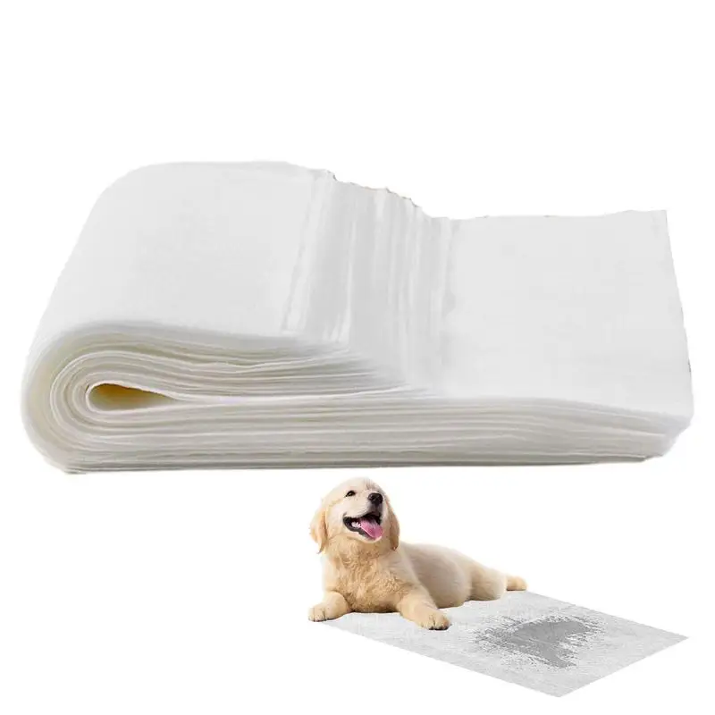 

50pcs Dog Pee Pads Cat Puppy Pee Pads Leak Proof Pet Potty Training Pads Disposable Pee Pads For Dogs Quick Dry Pet Pee Supplies