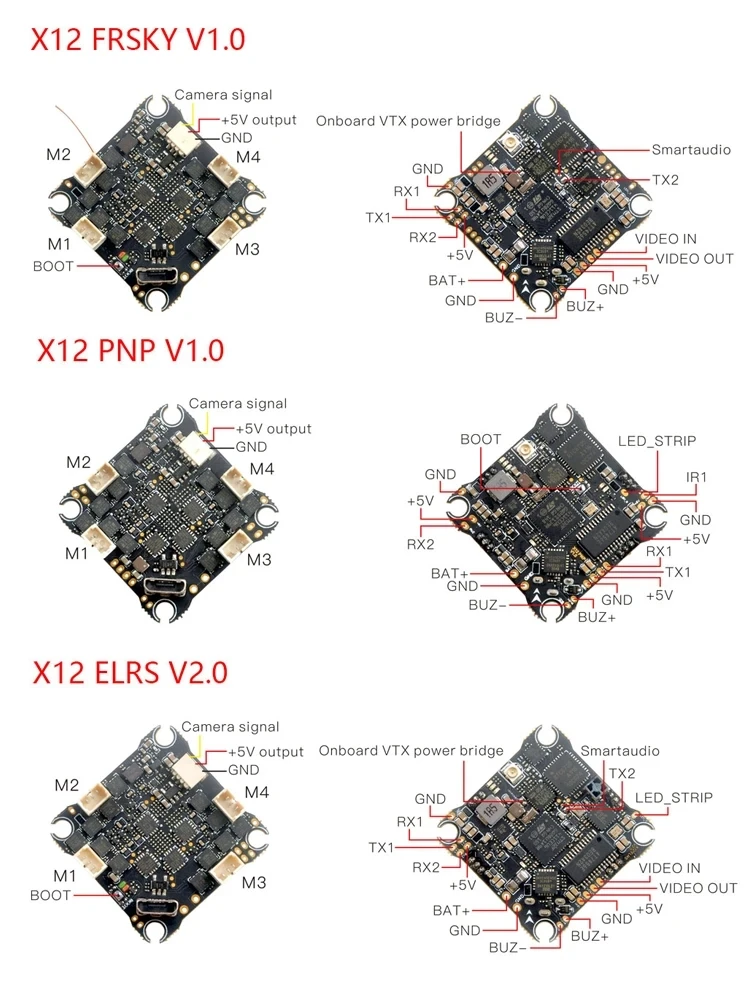 24/1 ハイテックマルチのエイブラムスMA2 Happymodel X14 1-2S 12A (FC+ESC+RX+VTX) ELRS | Rotorama