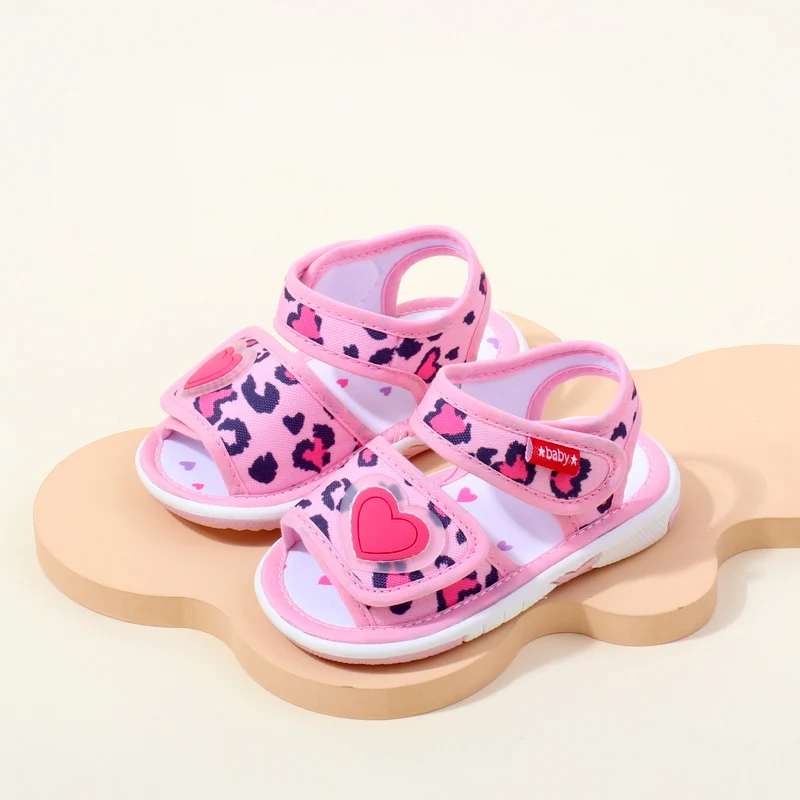 Baby Quietschende Schuhe Sommer Sandale Hohe Qualität Lustige Kleinkind Sound Prewalking Sneaker 2024 Neue Mode für Nette Kind Mädchen MY2403 – Detail 14
