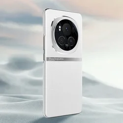 Custodia protettiva ultra-sottile per fotocamera in pelle elettroplaccata di lusso e telaio rigido in PC