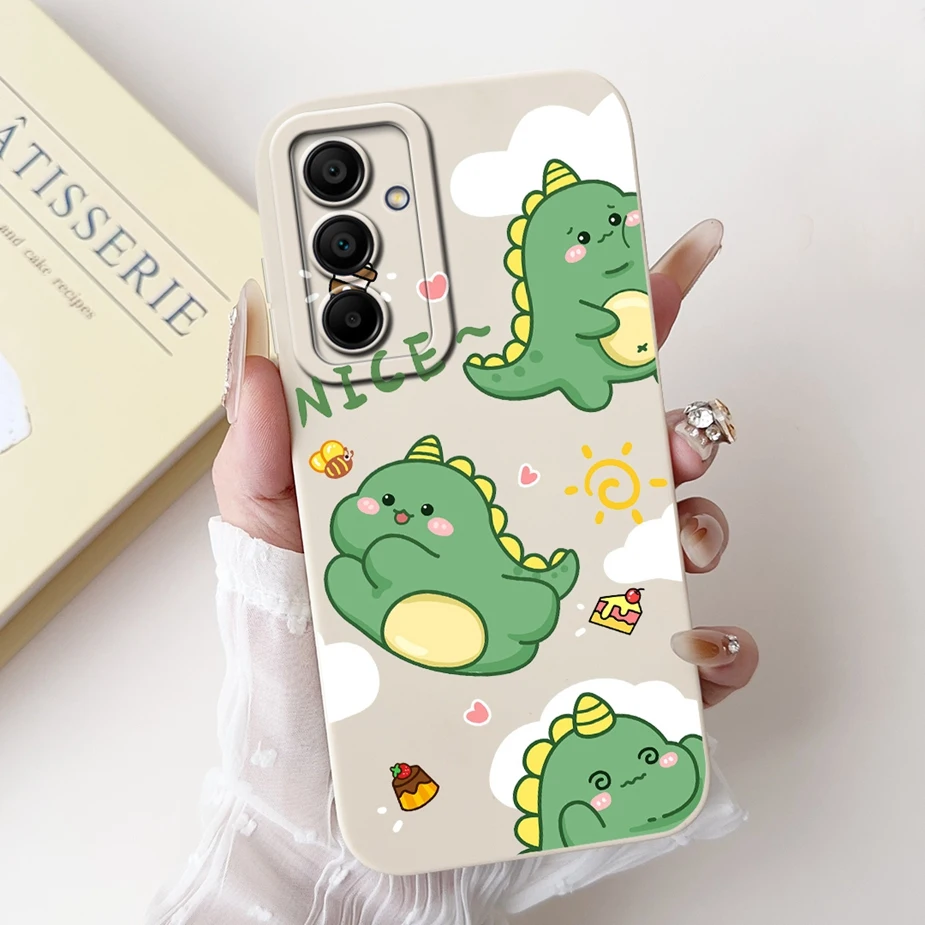 Cute Cat Dinosaur Cartoon Phone Case - Durable Soft Shell Cover