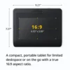 Xencelabs Wireless 8192 Levels Graphic Tablets Ultrathin Pen Tablet with 2 Battery-Free Stylus 16:9 Aspect Ratio Digital Art Pad 2