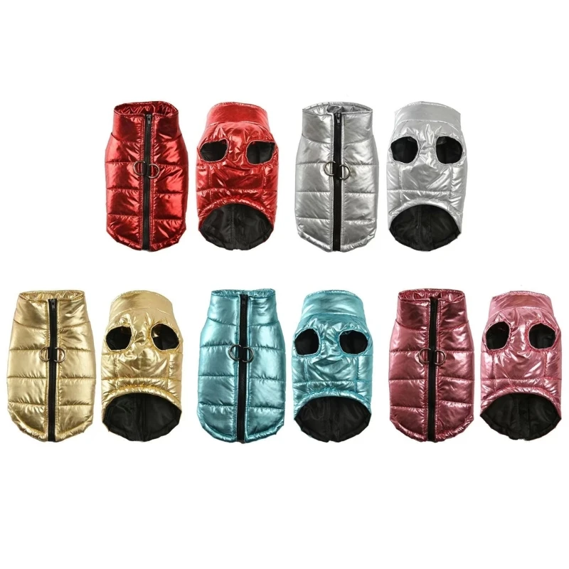 

Зимнее пальто для щенков, большая одежда для домашних животных, ветрозащитная теплая одежда, пальто для собаки F0T6