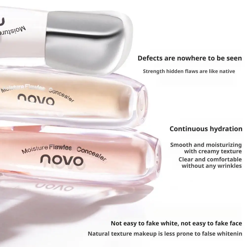 Liquid Concealer Cream Waterproof Matte Full Coverage For Face_voghion.com