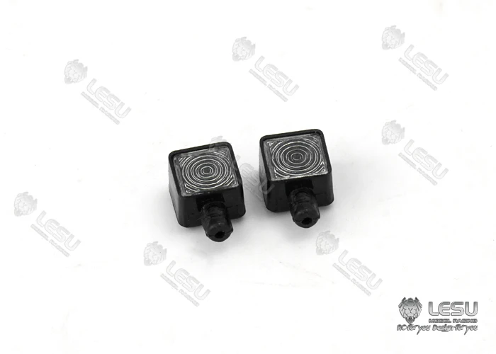 1 Set 1/14 RC Truck Weißer Scheinwerfer S-1231 Field Palace Trap LED-Licht Ausrüstungs-Rack Truck Upgrade Zubehör Spielzeug DIY – Detail 3