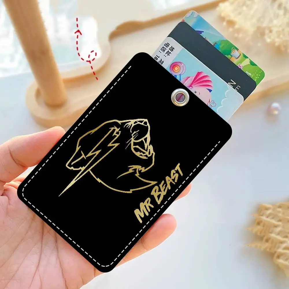 Beliebte Tuber M-Mrbeast Cartoon Karte Schlüsselanhänger Anime Mode Anhänger Tasche ID Tür Karte Fall Bus Karte Nette Erwachsene Geburtstag geschenk – Detail 13