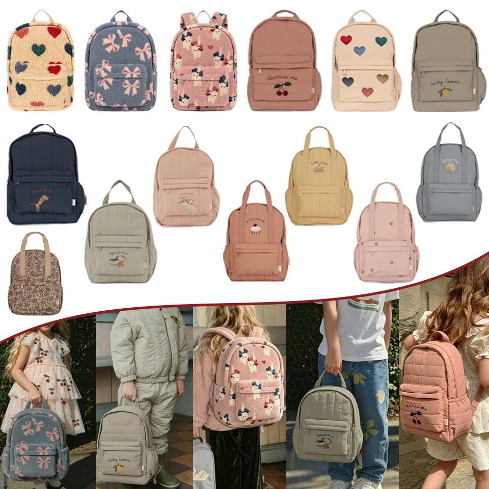 Zaino per Bambini con Cartoni Animati 2026 KS, Borsa da Viaggio per Mamma, Zaino Impermeabile Stampato per Bambini e Bambine della Scuola Primaria, Borsa per Asilo, Regalo
