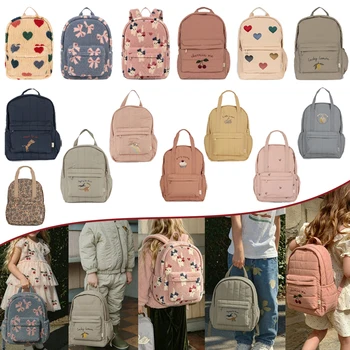 Zaino per Bambini con Cartoni Animati 2026 KS, Borsa da Viaggio per Mamma, Zaino Impermeabile Stampato per Bambini e Bambine della Scuola Primaria, Borsa per Asilo, Regalo