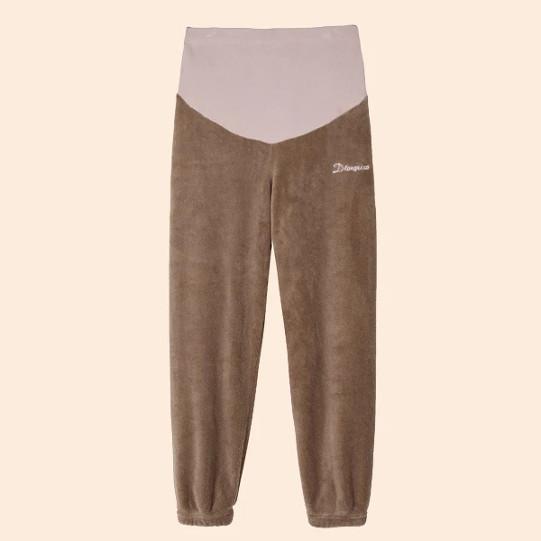 Maternity pants winter warm plus velvet padded home outer wear autumn winter plus size,maternity pants