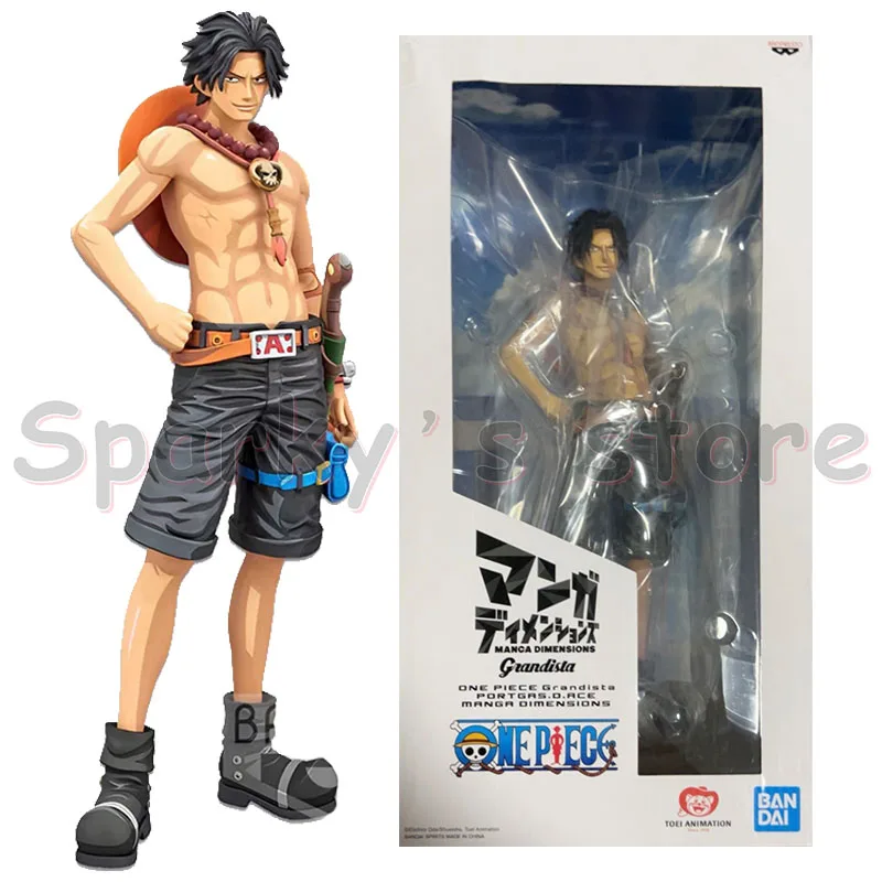 Bandai Original Grandista nero One piece Anime Figure Monkey