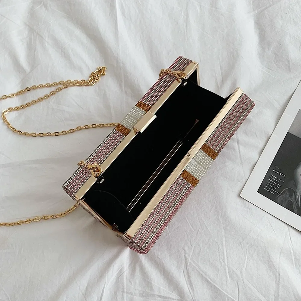 New Crystal Money USD Bags Dollar Design Luxury Diamond