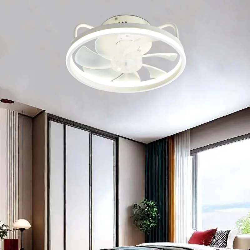 LED Ceiling Fan Lights led ceiling fan lights DC Motor 6 Speed ​​Timer Remote Control