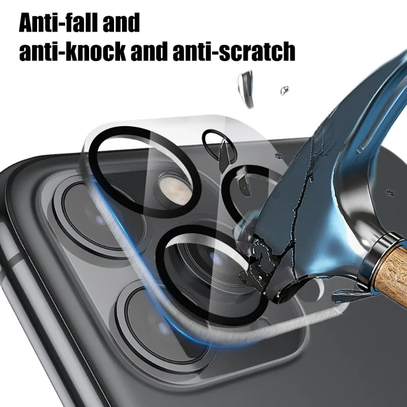 HD Clear Full Coverage Lens Protector for Iphone 15 Plus Pro Max Tempered Glass Anti-scrath Protective Film for Iphone 15 Pro