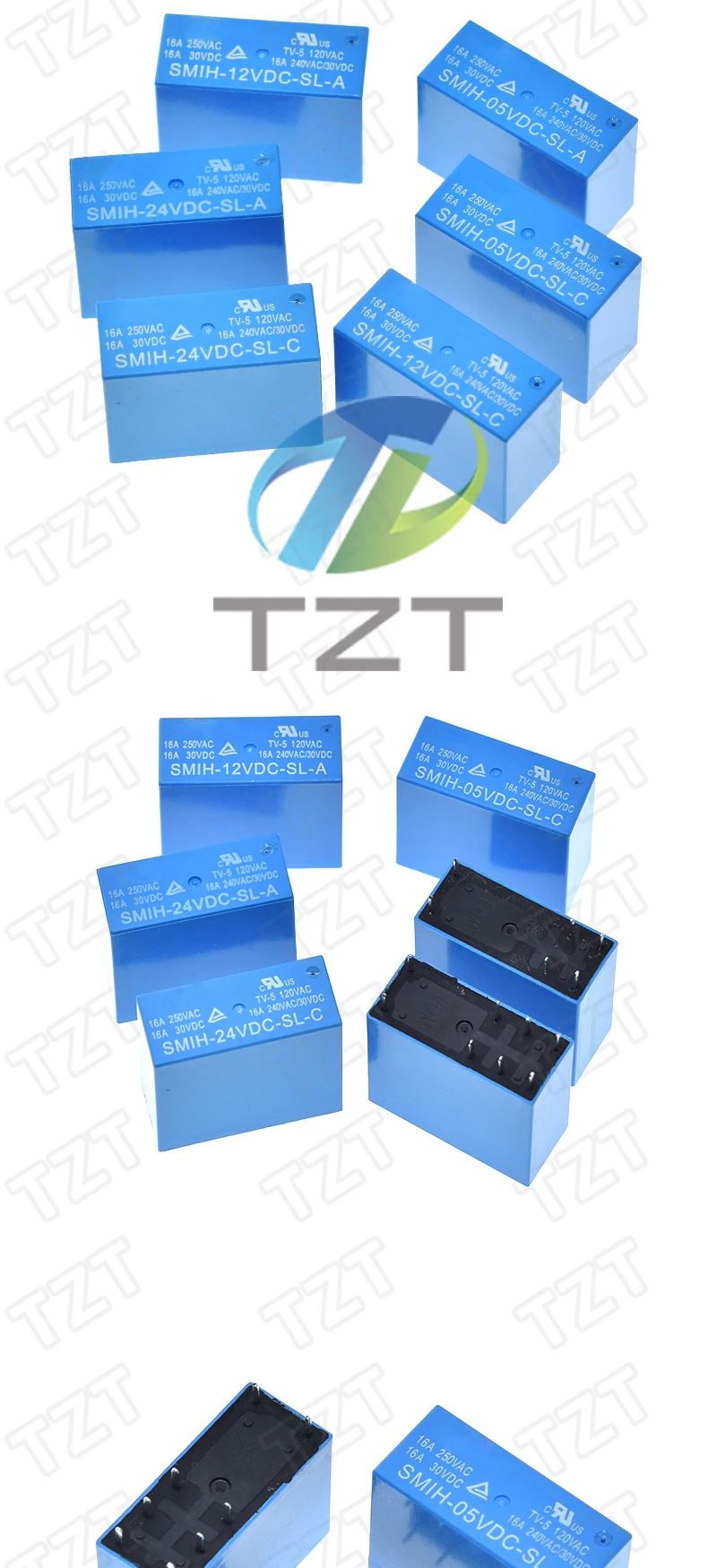1/3 Stück SMIH-05V 12V 24VDC-SL-A -SL-C 6-polig/8-polig Relais 250V 16A SMIH-05VDC-SL-A SMIH-12VDC-SL-A SMIH-24VDC-SL-A SMIH-05VDC-SL-C – Detail 4