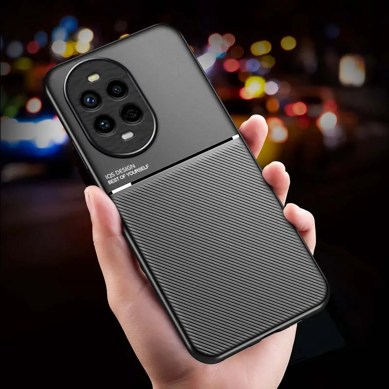 Enhanced Magnetic Soft Matte Silicone Case - Full Coverage Anti-Fingerprint Protector TPU Shell