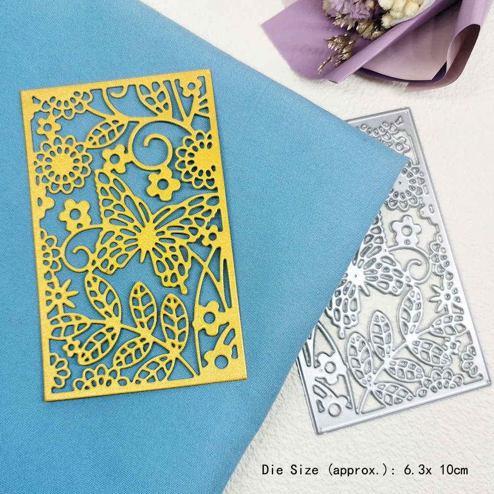 

Butterfly Metal Cutting Dies Card Making Scrapbooking Slimline Die Cut Mold Template for Paper Craft Diy