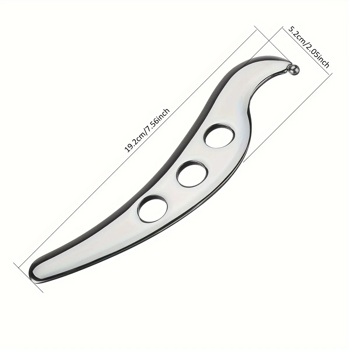 Stainless Steel Gua Sha Guasha Plate Massager Tool Scraper Physical Therapy Loose Muscle Meridian Massage Machine Spa Board Tool